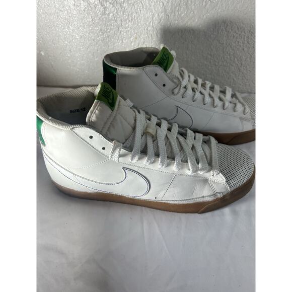 Nike Blazer High White Gum Yellow Pine Green 316664-111 men\'s size 12 main image 7